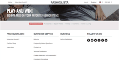 Desktop Screenshot of fashiolista.com